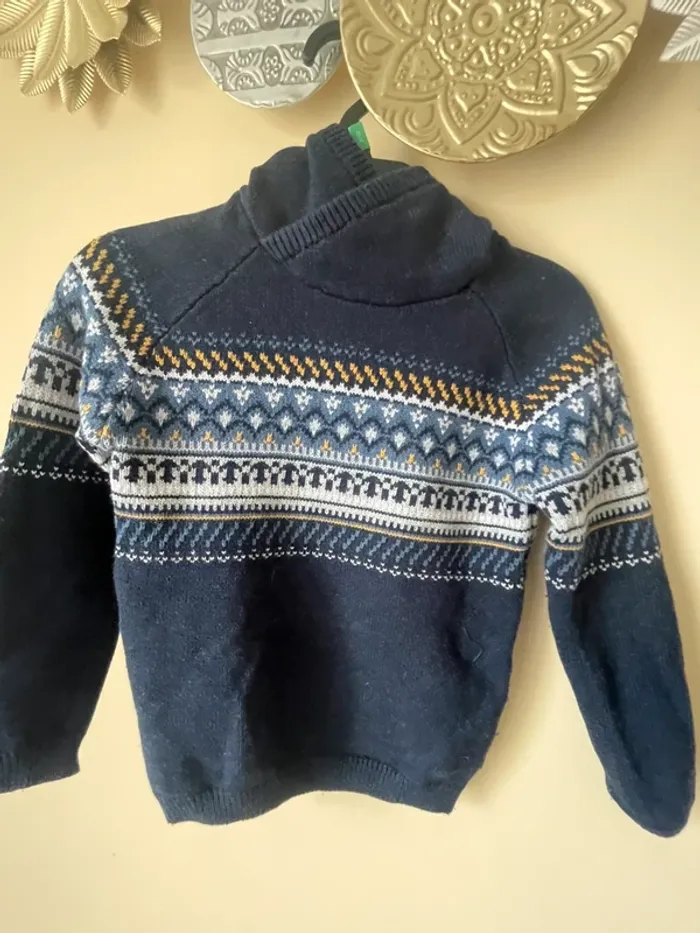 Pull col châle