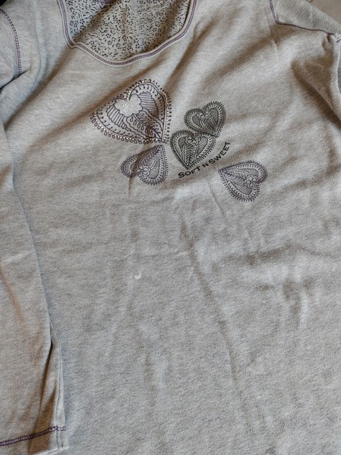 3 long tee shirts de nuit - photo numéro 13