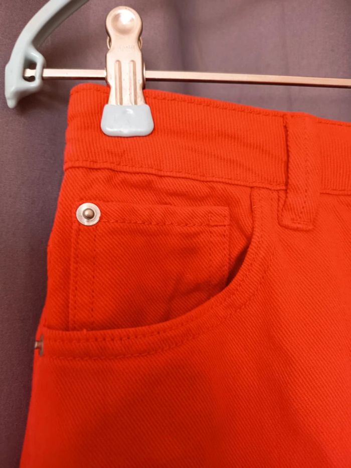 Jeans rouge femme. Marque Pimkie. - photo numéro 5