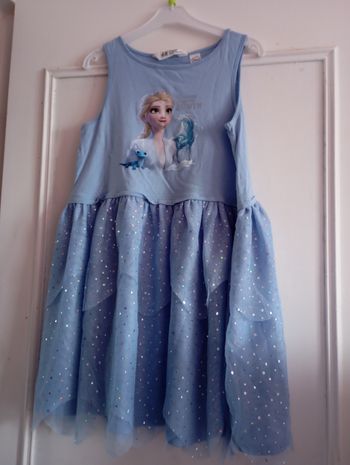 Robe bleue la reine des neiges 8/10 ans Disney 