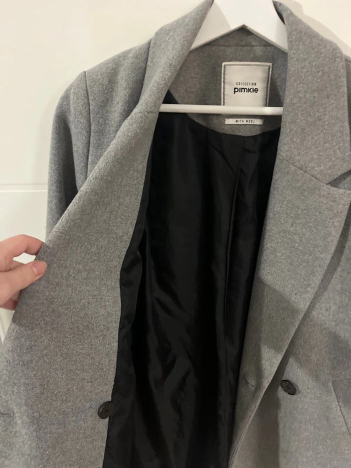Manteau pimkie gris - photo numéro 4