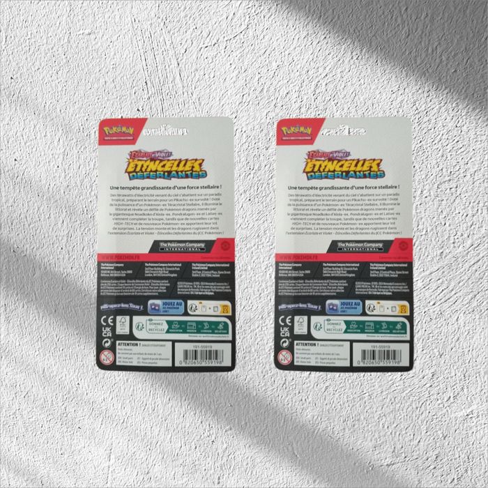 Pokémon 🇫🇷 – x2 Booster Étincelles Déferlantes EV8 Noadkoko -Écarlate & Violet [Scellé] - photo numéro 2