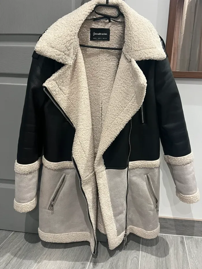 Parka chaude tricolor - photo numéro 2
