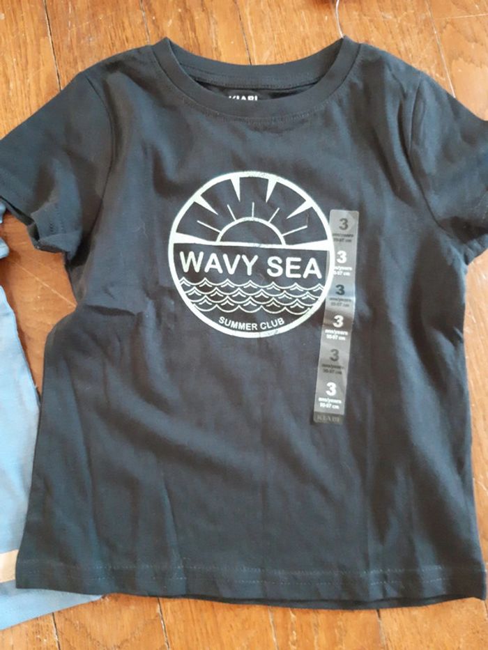 Tee-shirts manches courtes garçon 3ans - photo numéro 3