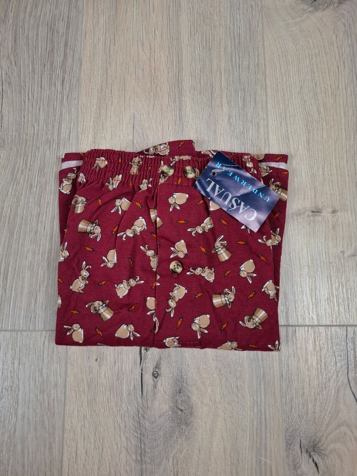 Caleçon – 100 % Coton – Taille Xs – Rouge – Neuf - photo numéro 3