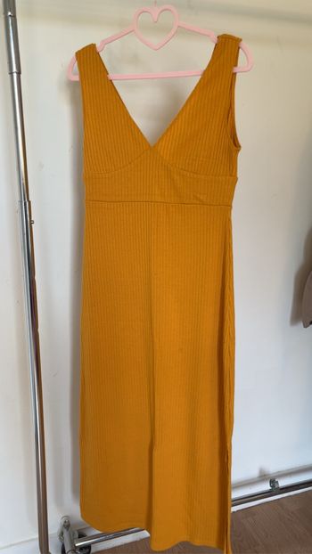 Robe jaune été