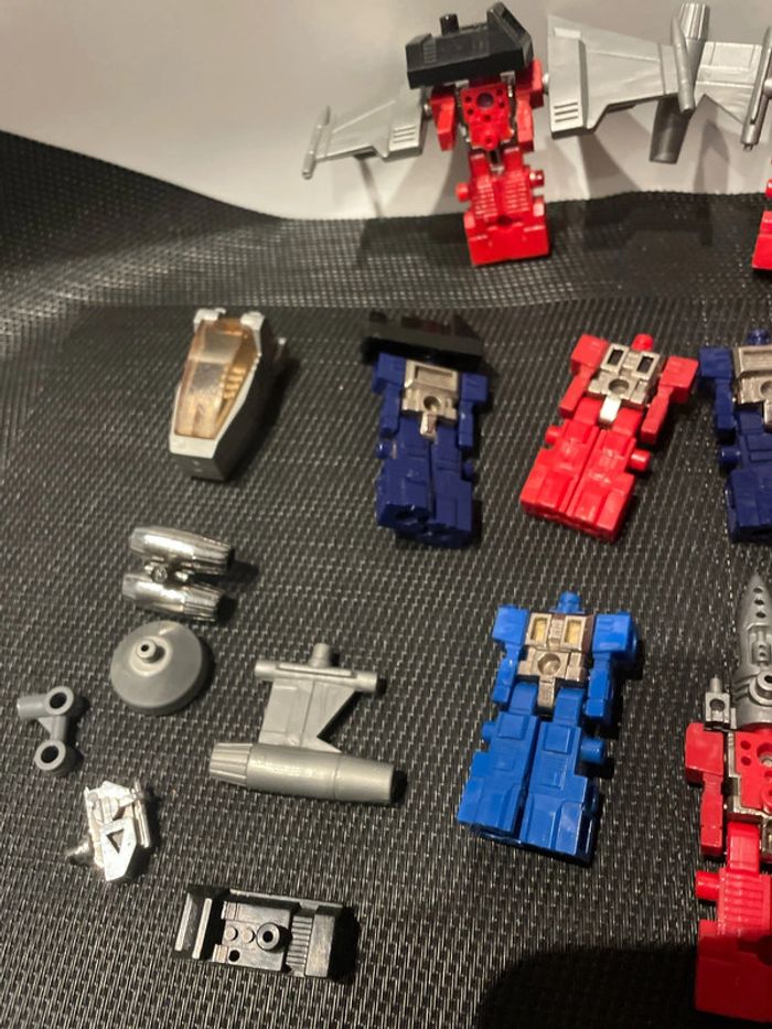 Joli lot robots Takara transformers Diaclone Blockman Robotech Robolinks vintage - photo numéro 6