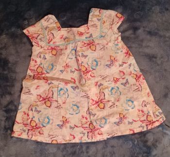 Blouse papillons