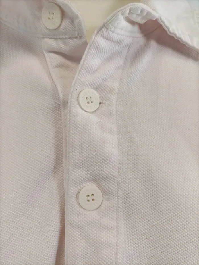 Polo Lacoste manche longue Blanc - XXL Rose très clair - photo numéro 7