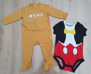 Pyjama et body Disney