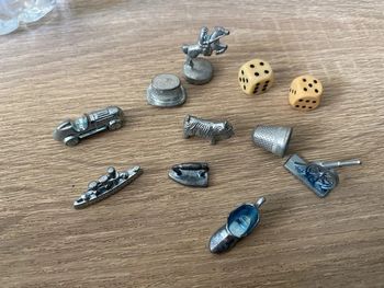 Accessoires Monopoly métal
