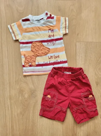 Ensemble haut et bas bébé 3 mois