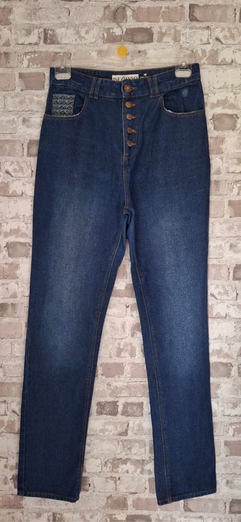Jeans taille haute