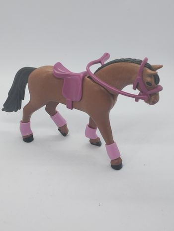 Playmobil cheval d'équitation