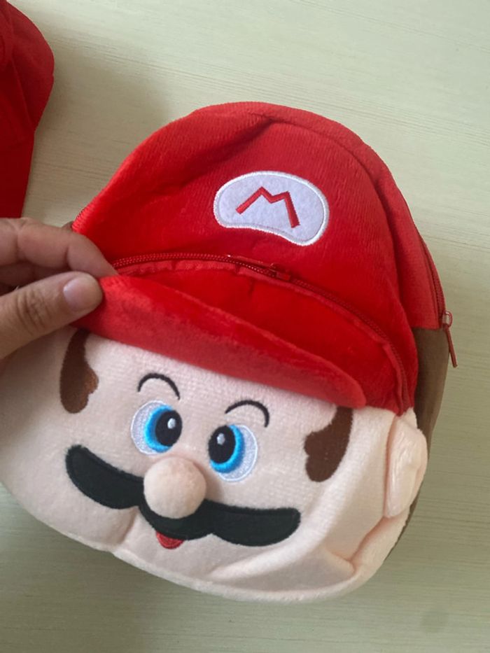Ensemble casquette et sac à dos Mario idéal pour l’école - photo numéro 3