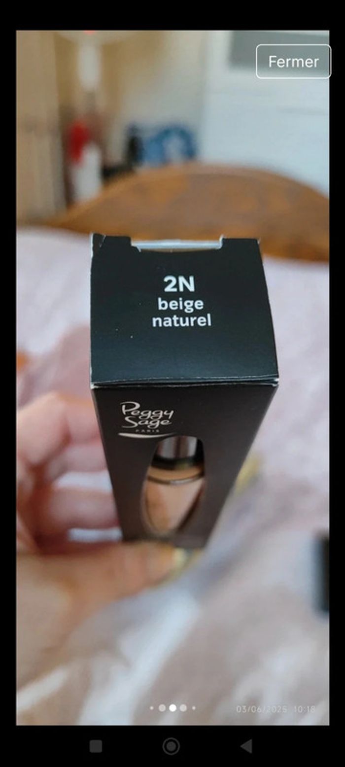 Peggy Sage Fond de teint Mat Teinte 2M Beige Naturel 30 ml - photo numéro 4
