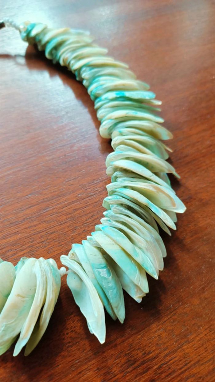 Collier coquillages vintage - photo numéro 2
