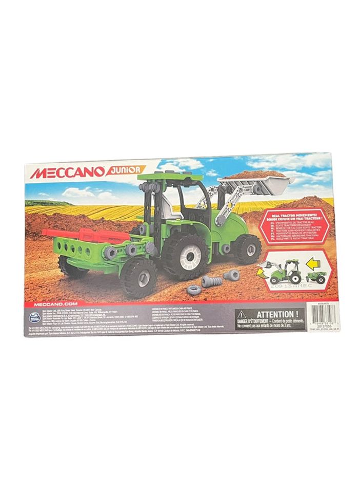 Meccano Junior Tracteur pelleteuse Spin Master neuf - photo numéro 2
