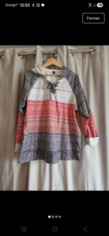 Blouse à capuche léger