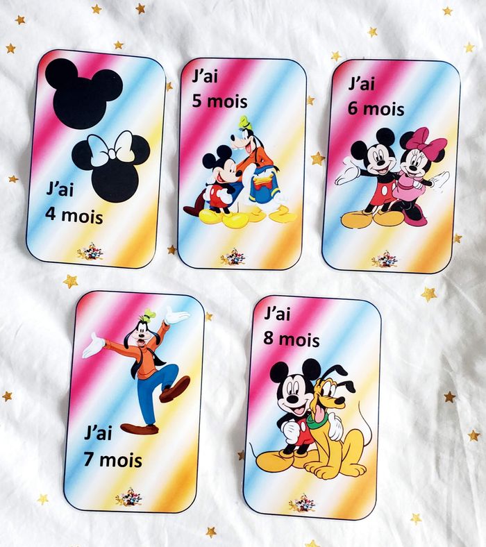Cartes étape - Mickey et ses amis - photo numéro 3