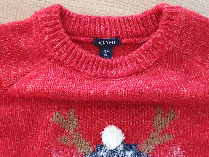 Pull Noël Kiabi - 18 mois rennes - photo numéro 5