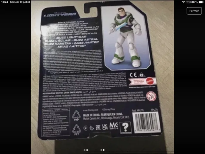 Neuf figurine buzz éclair - photo numéro 2