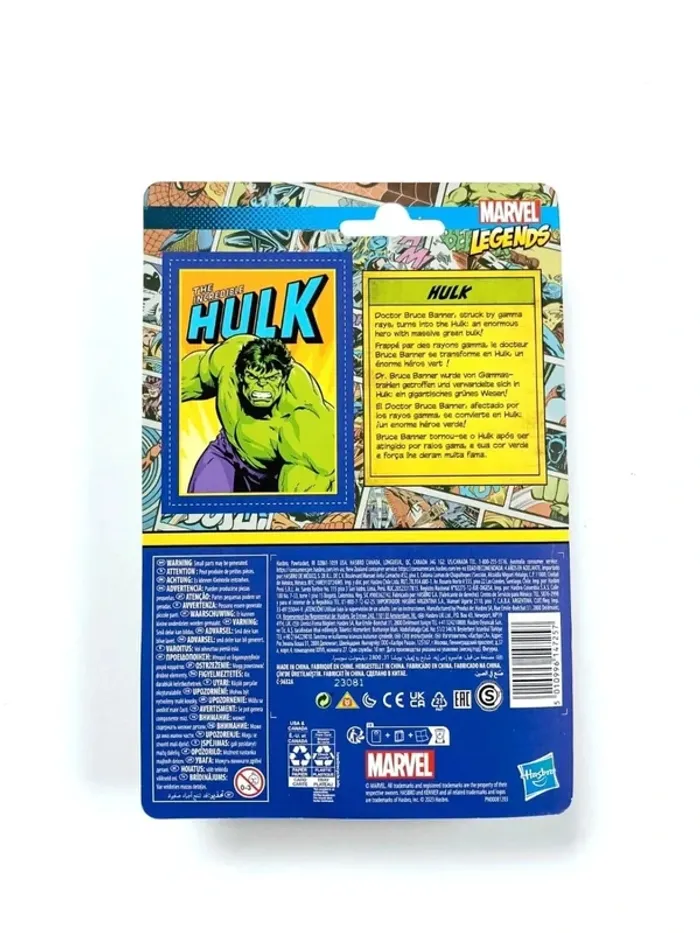 Figurine Marvel Legends Retro 375 Hulk - photo numéro 2
