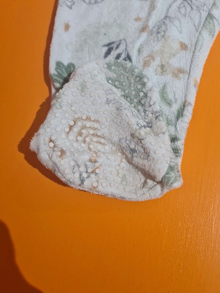 Pyjama velours avec pied - photo numéro 4