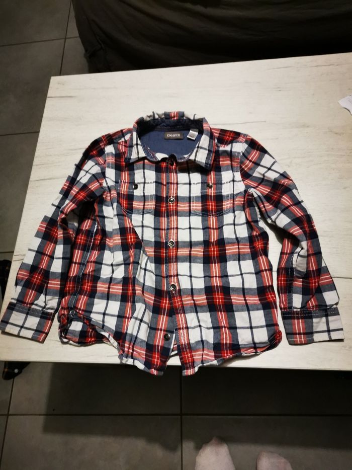 Chemise manche longue 6 ans