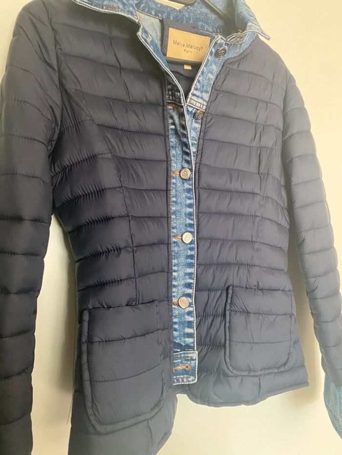 Veste mixte doudoune et jean TS - photo numéro 2