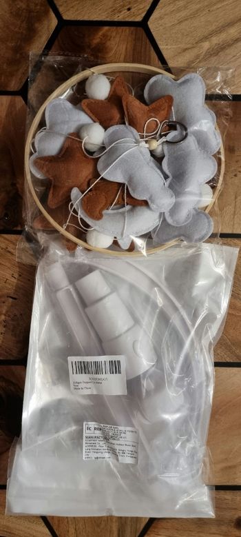 Mobile avec support bébé neuf