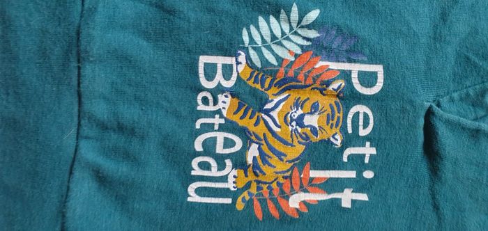 Pull avec capuche 12mois garçon 74cm petit bateau - photo numéro 2