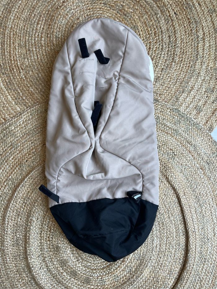 Chancelière taupe poussette yoyo Stokke - photo numéro 4