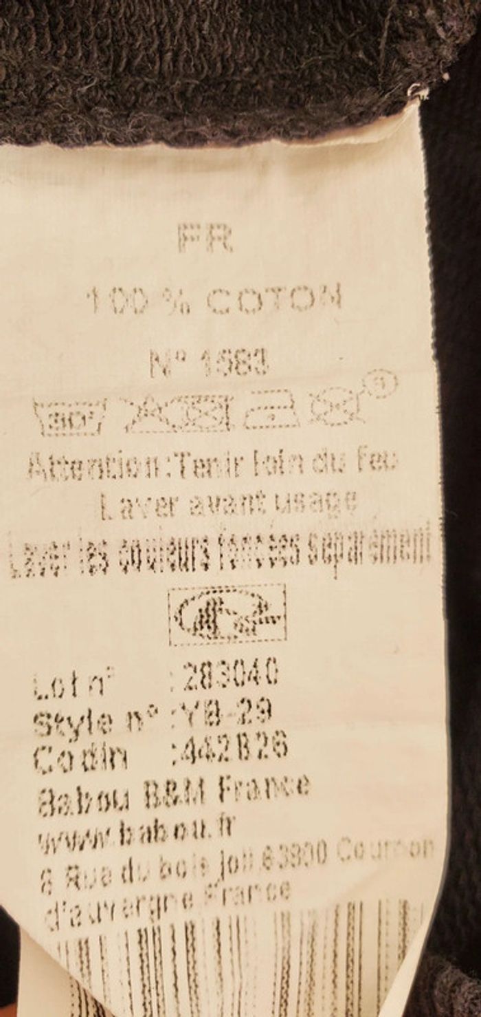 Sweat noir et blanc new york Ado 14/15 ans - photo numéro 4