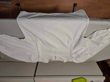 Belle blouse/chemise femme Etam blanc S manches 3/4 ballons excellent état