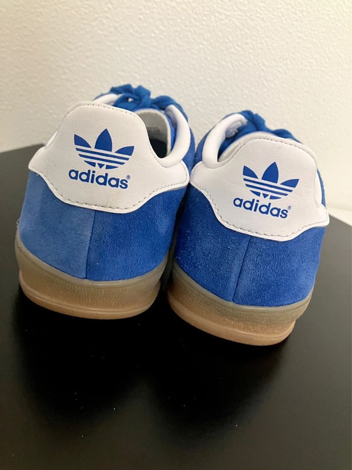 Adidas Originals Gazelle Indoor Blue Bird / White - photo numéro 6