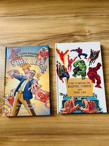 Lot de 2 Bandes Dessinées Marvel Stan Lee