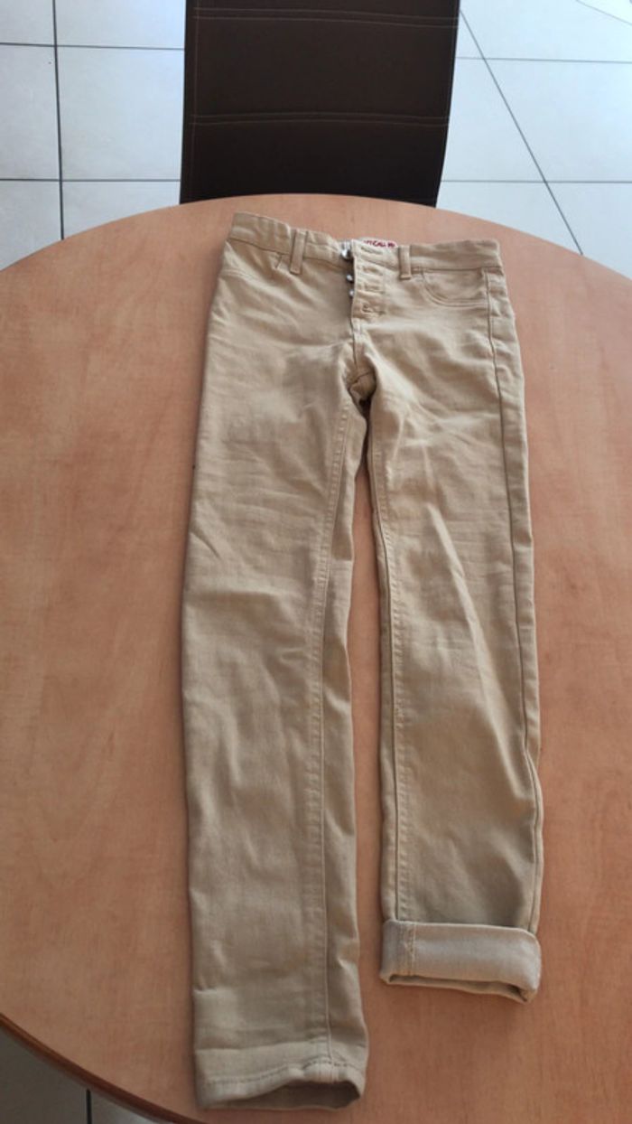 Jeans jegging beige Jennyfer 30