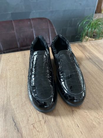 Mocassins vernis noir - pointure 36