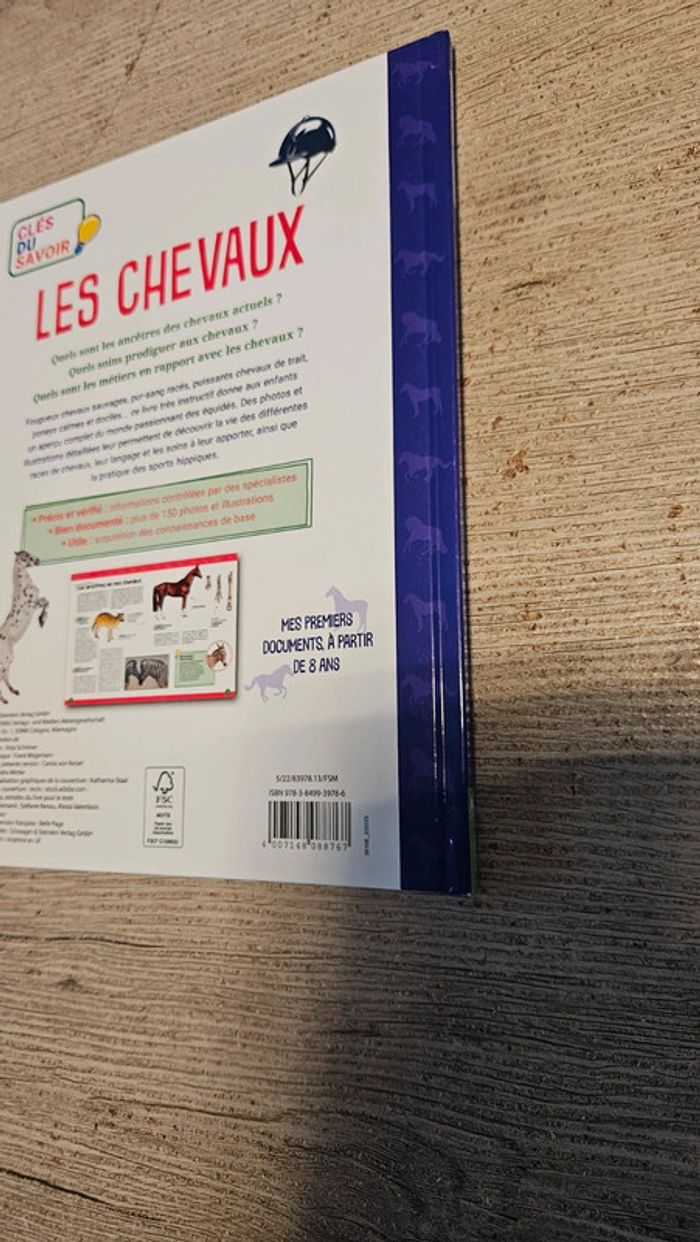 Livre illustré Les équidés, de A à Z, Clés du savoir, neuf - photo numéro 6