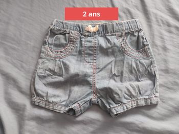 Short taille 2 ans