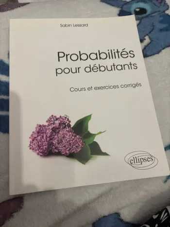 📘 Probabilités pour débutants – Sabin Lessard (Éditions Ellipses)
