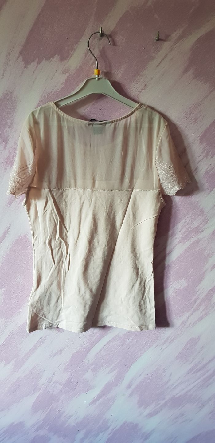 T-shirt dentelle XS - photo numéro 5