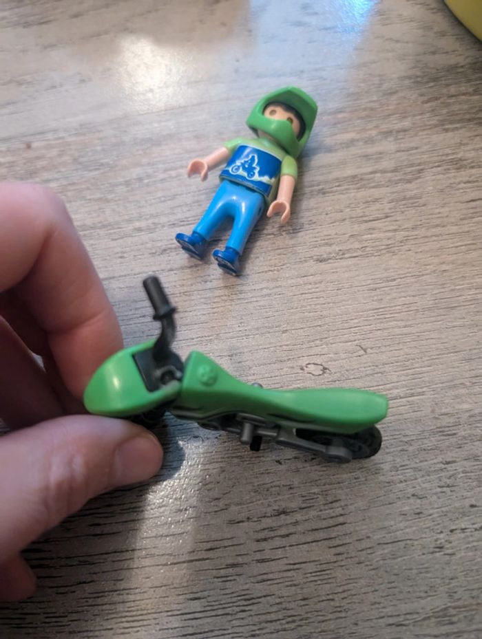 Motocross enfant playmobil - photo numéro 2