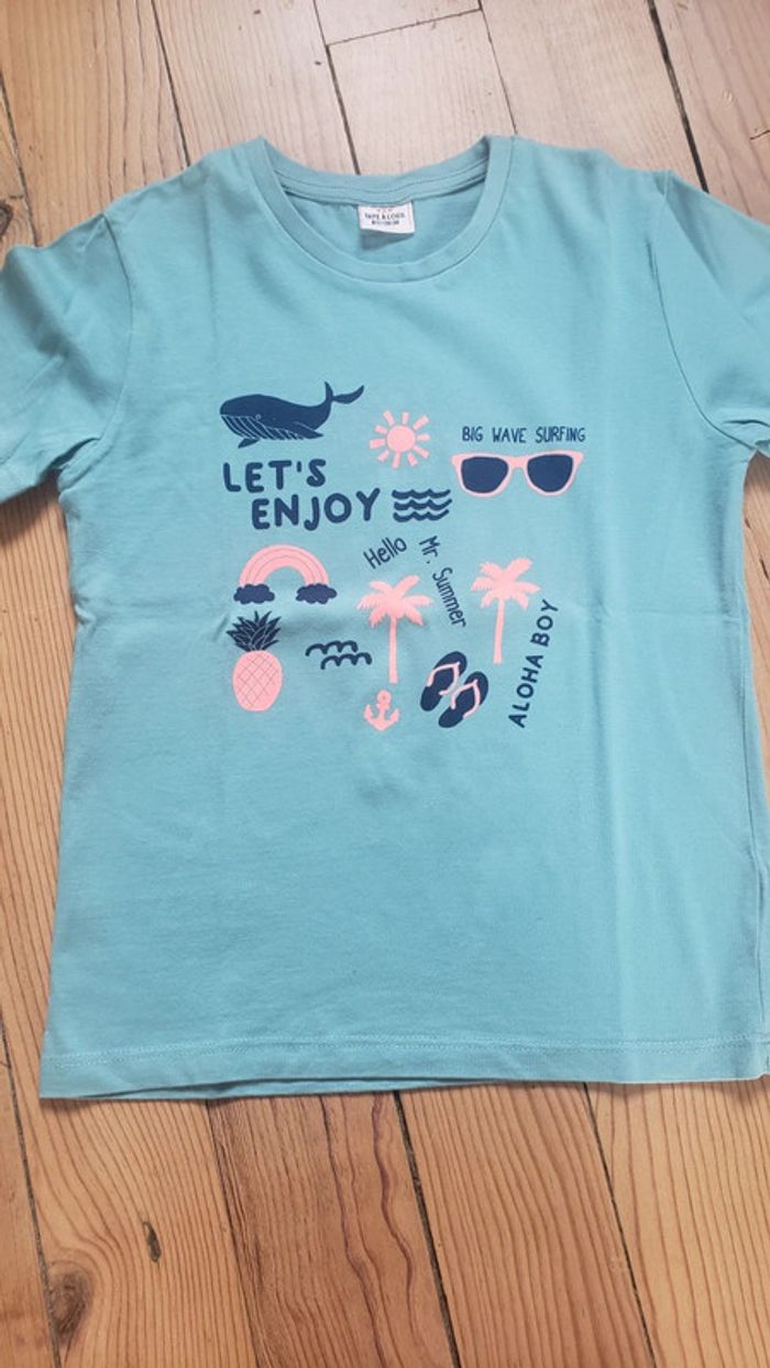 Maillot manches courtes 08 ans