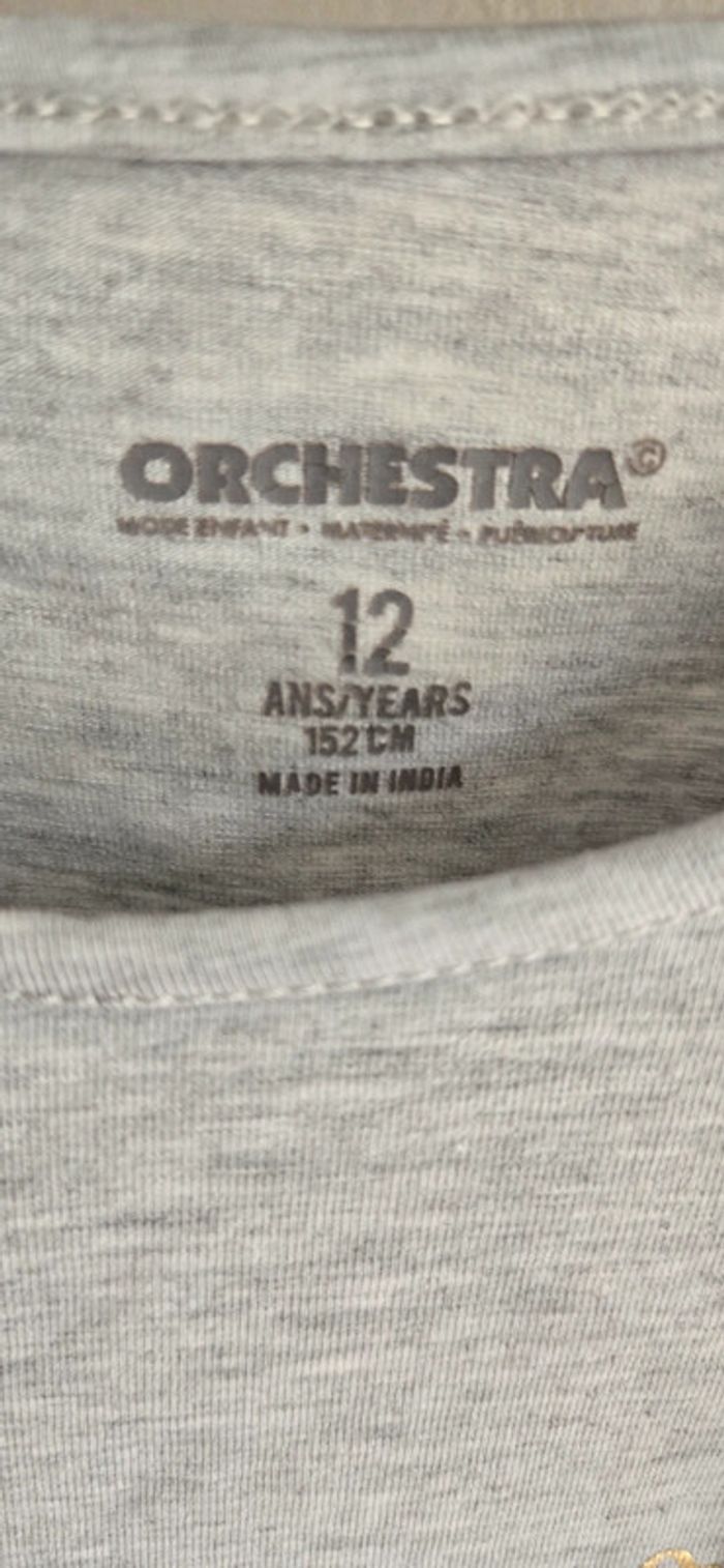 Tshirt ML Orchestra 12 ans - photo numéro 3