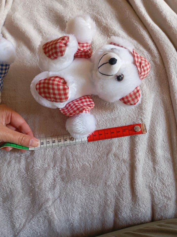 Lot 2 peluches ourson - photo numéro 5