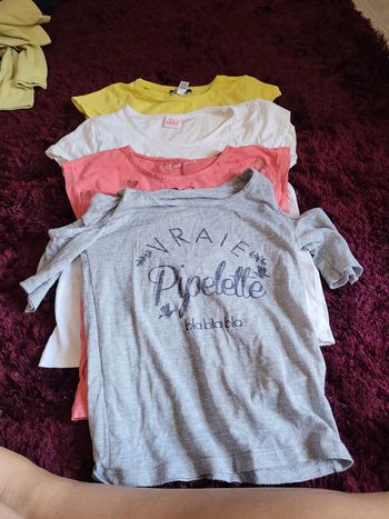 Lots de 4 Tee-shirt