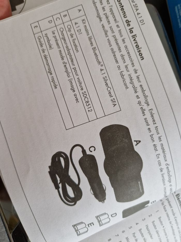 Kit mains libres pour voiture - photo numéro 6