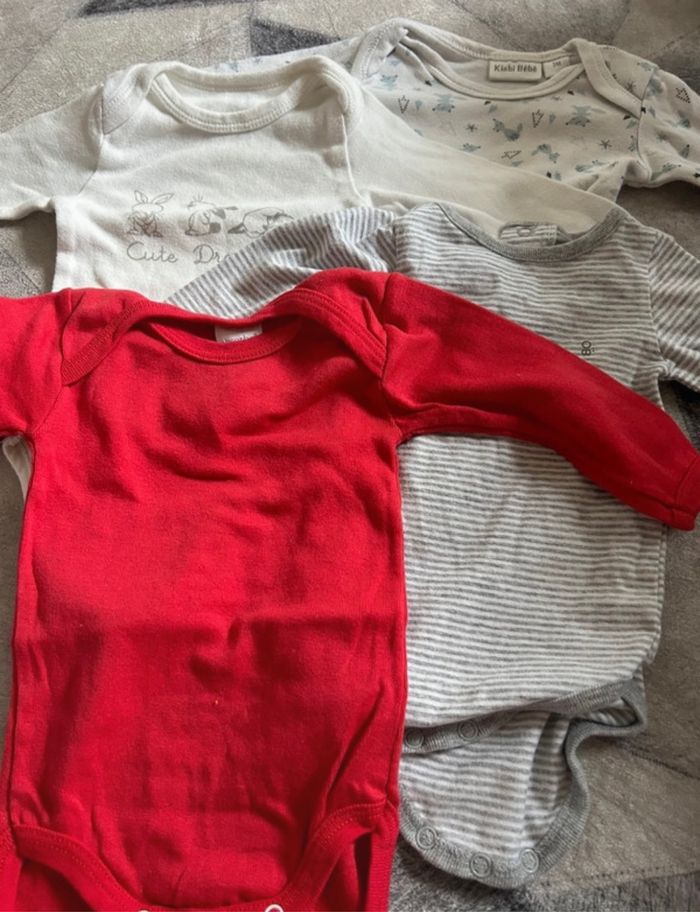 Lots Bodies 3 et 6 mois - photo numéro 3